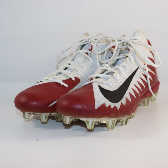 Nike Alpha Menace Pro 2 Football Cleats – Size 13 – Red/White - Picture 2 of 7